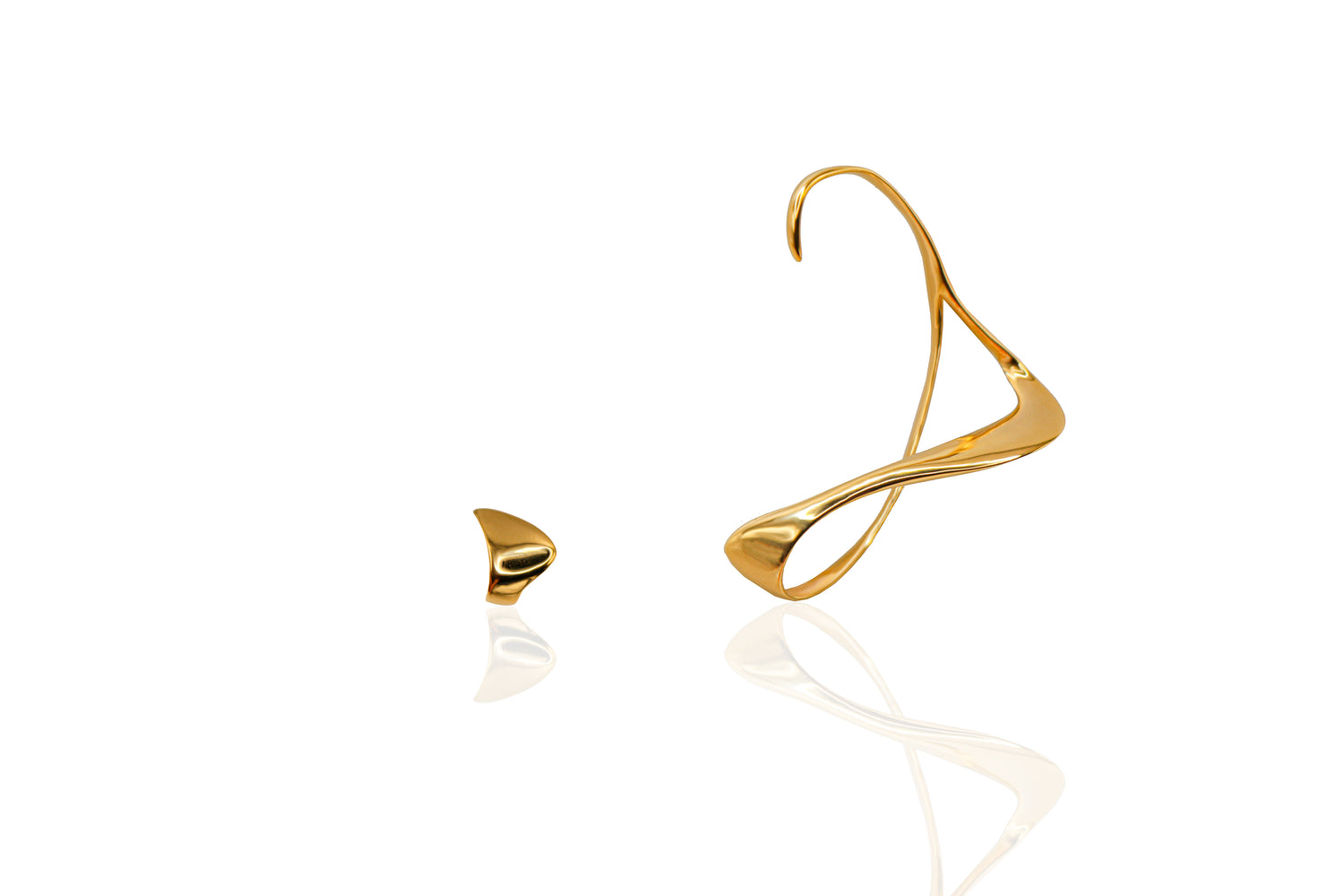 Sculptural Earring Cuff