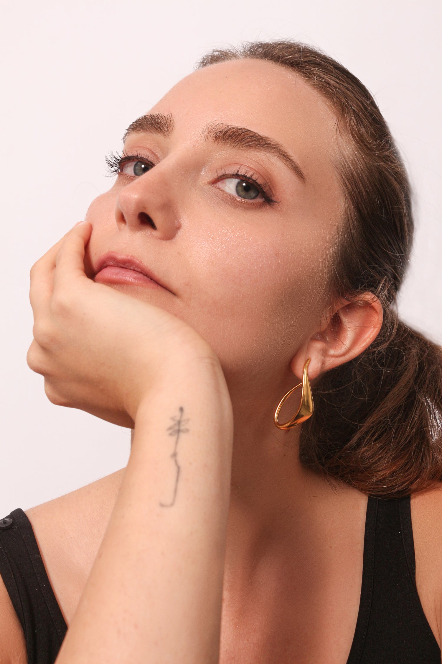 Line & Loop Earrings